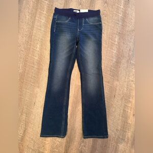 NWT SO Dark Blue Women's flare Jean jeggings size 12